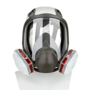 Full Face Respirator With Organic Vapour Cartridge