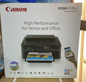 Canon Pixma Ts705a Photo Cd Idcard A4 Paper Wireless Printer