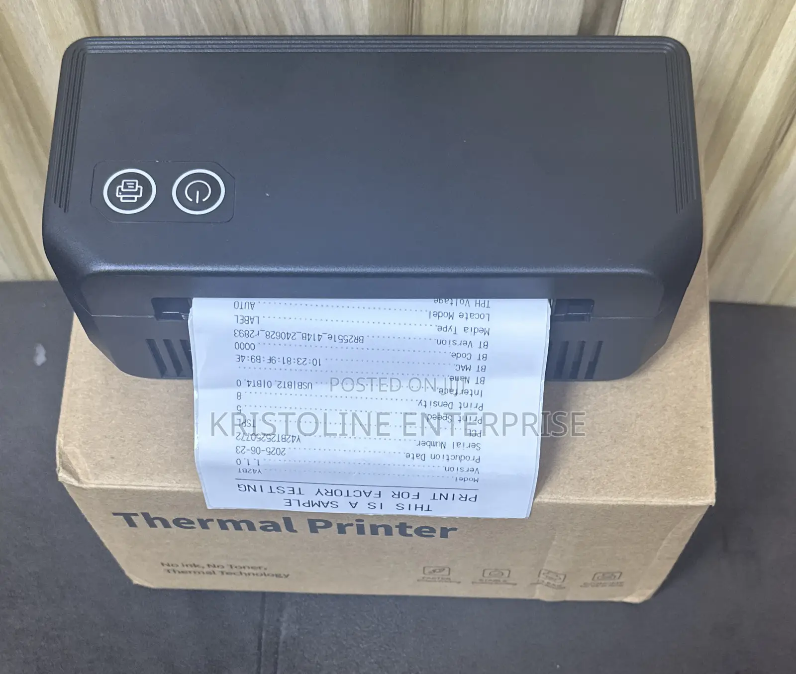 Mini Thermal Label Printer