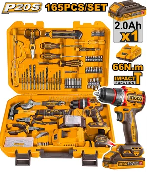 Ingco Cordless Drilling Machine Tools Sets 165