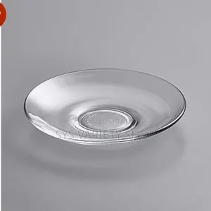 18 PCS of Crystal Glass Saucer