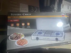 Silver Crest Double Gas Cooker
