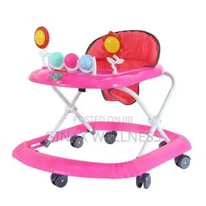 Foldable Baby Walker With Interactive Toys (For 6-24 Months Olds)