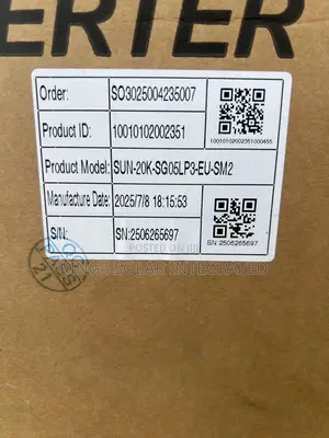 20kw Deye Hybrid Inverter
