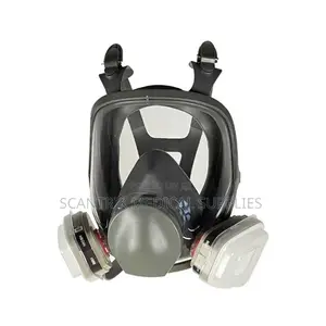 Industrial Full Face Mask With Replaceable Organic Vapour Cartridge