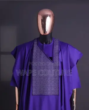 Men’S Black Agbada