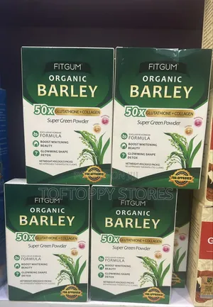 Organic Barley Super Green Powder Gluthathione +Collagen