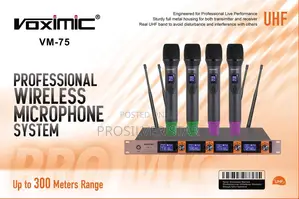 Voximic Vm-75 4in1 Wireless Microphone