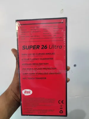 New Itel Super 26 Ultra 128 GB