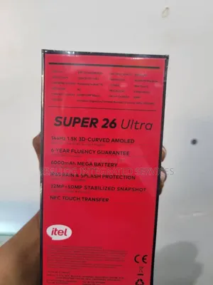 New Itel Super 26 Ultra 128 GB
