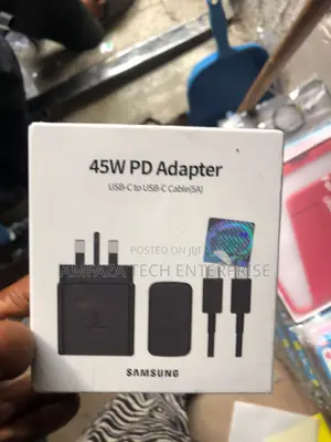 Samsung 45w Super Fast Charger 2.0 (With C to C Cable)