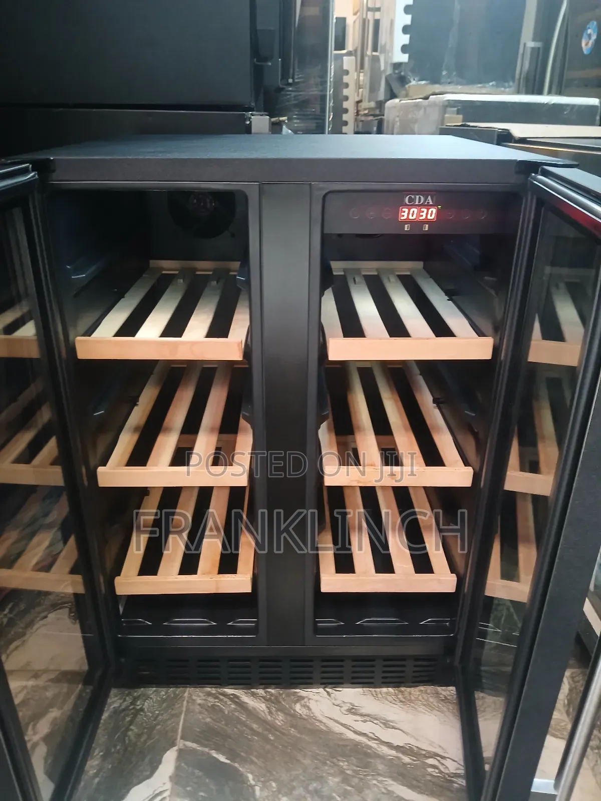 Cda Double Door Wine Chiller