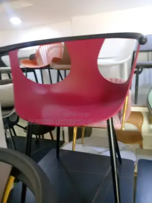 Imported Quality Strong Iron Leg Plastic Chair.