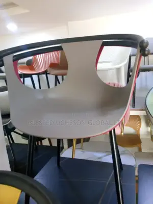 Imported Quality Strong Iron Leg Plastic Chair.