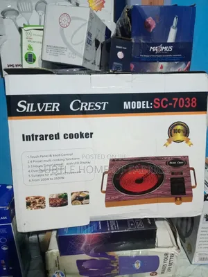 Silver Crest Electric Ceramic Cooker – Fast Energy Saving