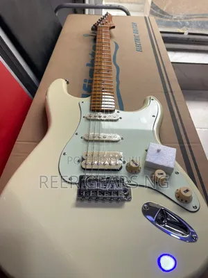 Cream Sevillana Stratocaster Electric Guitar