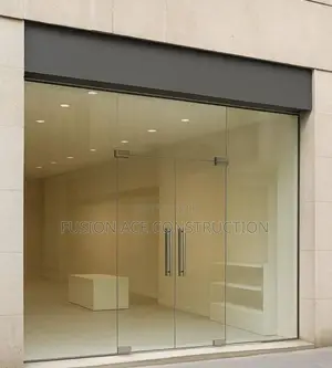 Entrance Frameless Glass Door