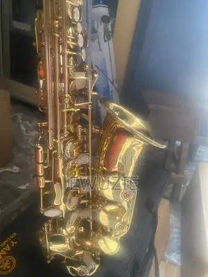Yamaha Gold Saxophone