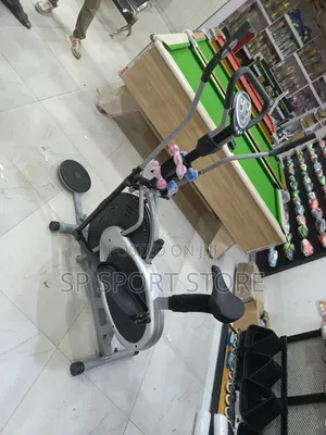 Orbitrak With Twister and Dumbbells