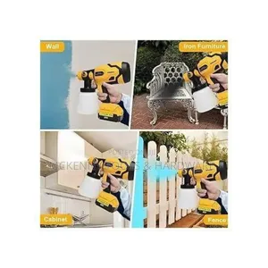 Dewalt Cordless Spray Gun With 2 Batteries And Charger