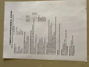 Cv for Work