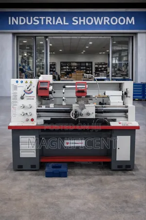 Industrial Grade Metal Lathe Machine – High Precision Workshop Facto