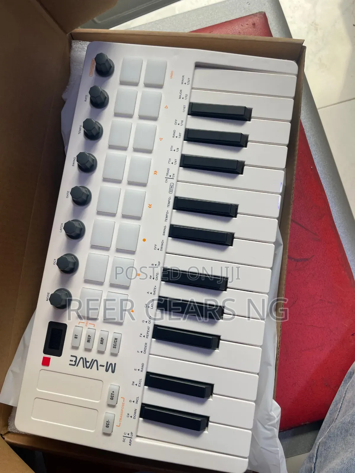 M-Vave SMK-25 Ii Midi Keyboard Controller