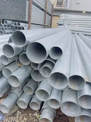 6 Inches Galvanize Hot Dip Pipe, Pure Imported Galvanize X4mm Thick