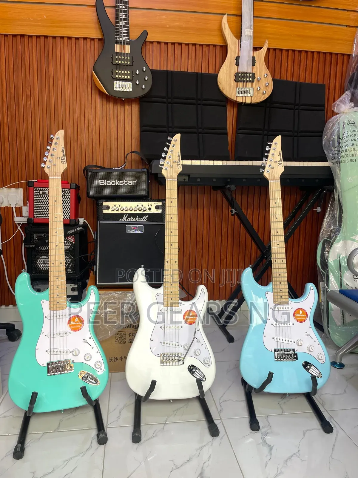 Pro Minsine Ms-100 Stratocaster Electric Guitar