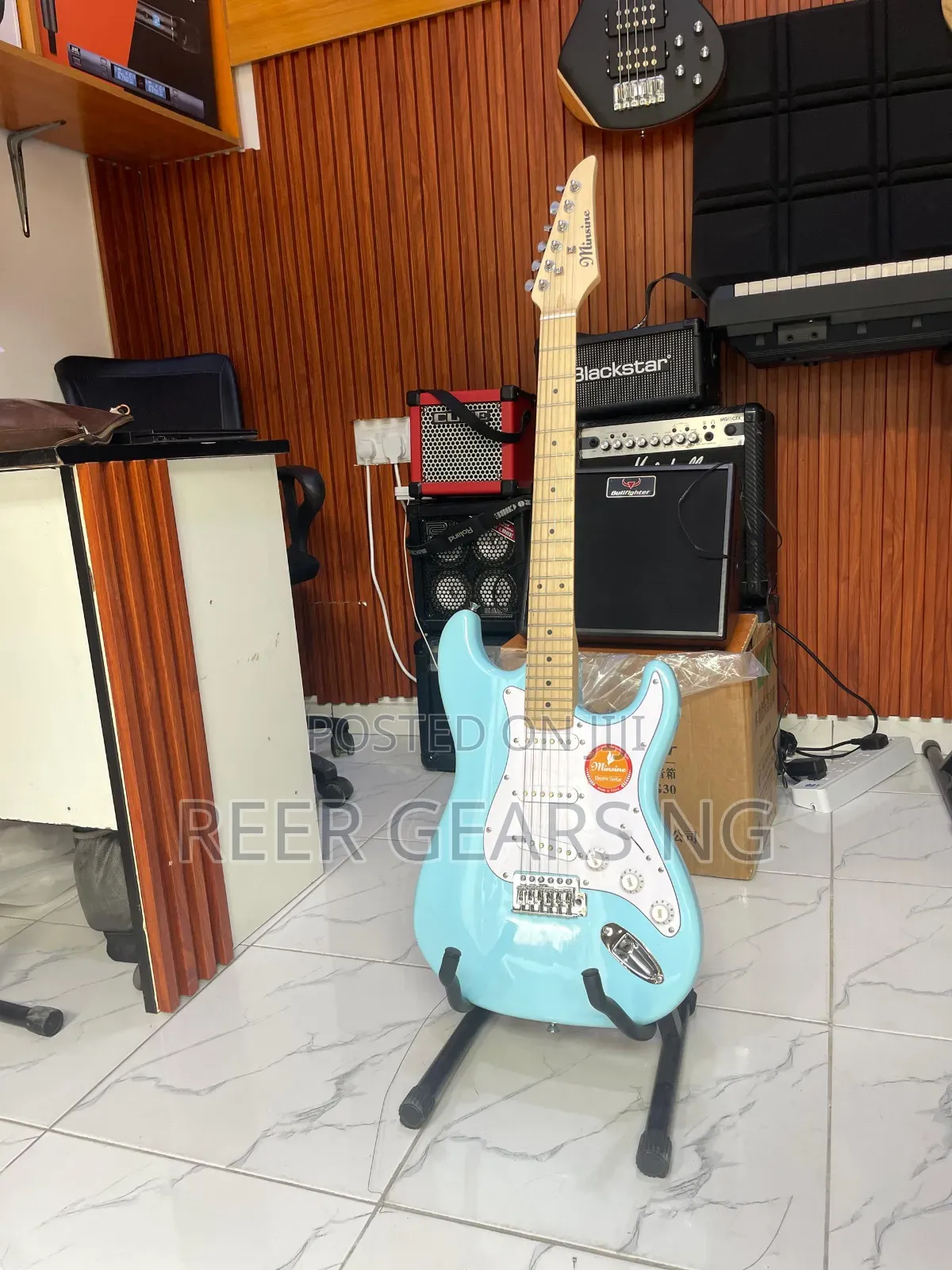 Pro Minsine Ms-100 Stratocaster Electric Guitar