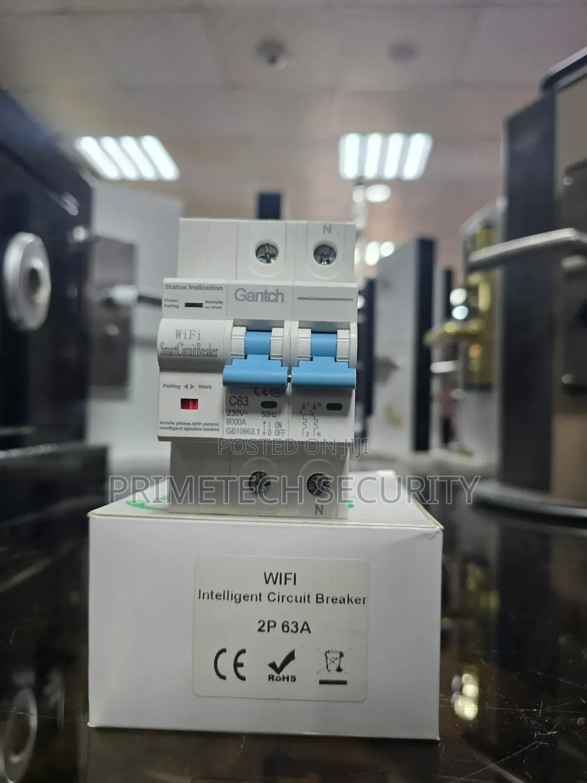 Security Wifi Intelligent Circuit Breaker