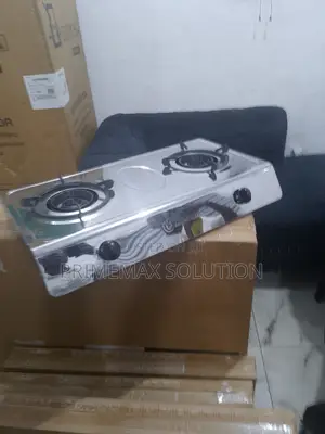 Thermocool Double Burner Tabletop Gas Stove With Auto Ignition