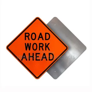 Reflective Road Construction Warning Signs Abuja.