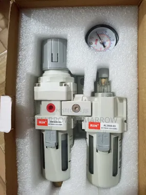 Rih Pneumatics 1/2" NPT Compressed Air Filter Regulator Lubricator