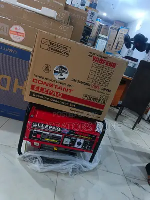 Constant 3.5kva Elepaq Generator Model Ec5800cx