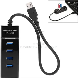 4 Port High Speed Usb Hub 3.0 Portable Mini Hub