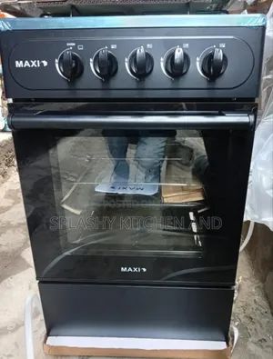 Maxi 50x50 4 Gas Burner With Oven and Oven Tray