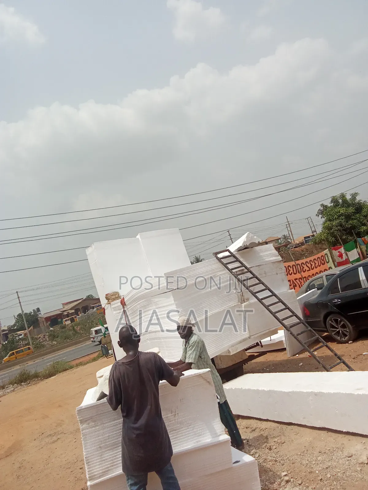 Polystyrene Bord and Parapet