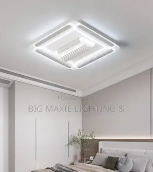 Luxury Bladeless Fan Chandelier