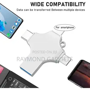 4-in-1 Otg Flash Drive – iPhone, Mac & Android 32gb