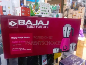 Bajaj Ninja Series Quartz 750 W Mixer Grinder 3 Jars