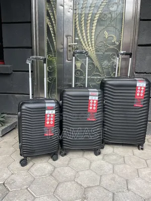 Leader Polo 3 Set Luggage (Rubber) – Stylish • Durable • Spacious