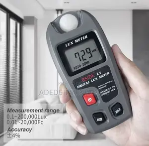 200,000 Lux Light Meter/ Photometer Tester