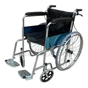 Hospital-Grade Manual Wheelchair for Patient Transport