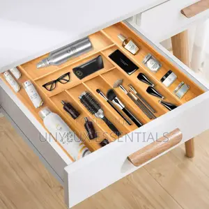 Expandable Wooden Cutlery Organizer