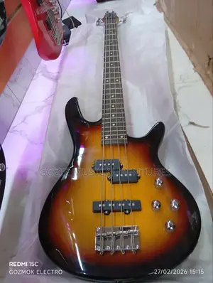 Fender Four String Bass Guitar With Amazing Sound and Any Colour.