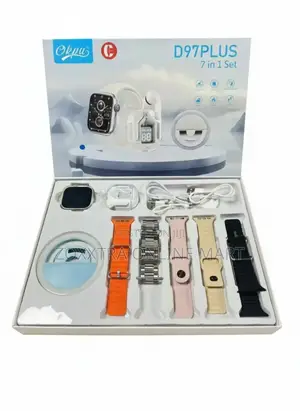 Okpu D97 Plus – 7-in-1 Smart Watch Set