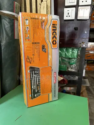 24pcs Ingco Socket Set 1/2” (Socket Spanner) 10-32mm