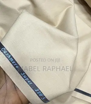 Luxury Cashmere Italian 7 Star Fabric 4 Yards