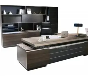 Glassic Office Executive Table With Extension